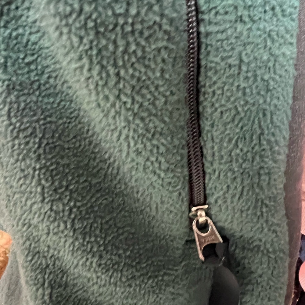Patagonia Sage‎ Green Fleece Utility Jacket - Picture 6 of 10
